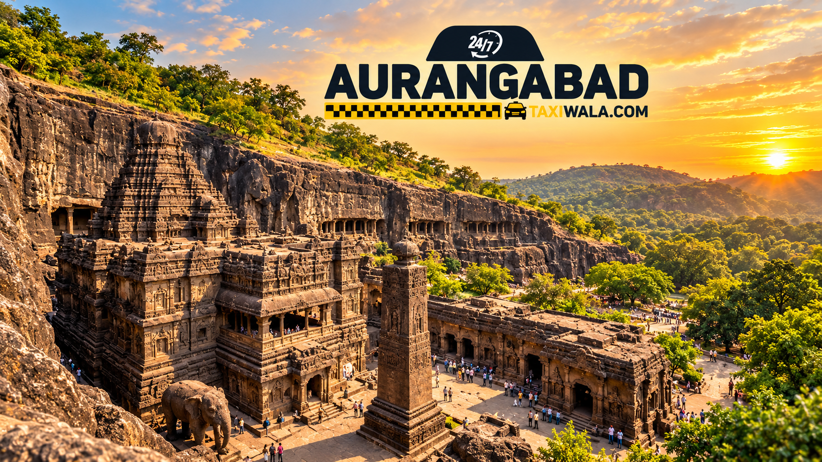 Ajanta & Ellora Caves Heritage Tour from Aurangabad